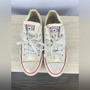 Converse All Star Low Top Sneaker Lace Up Athletic Shoes Women Size 7